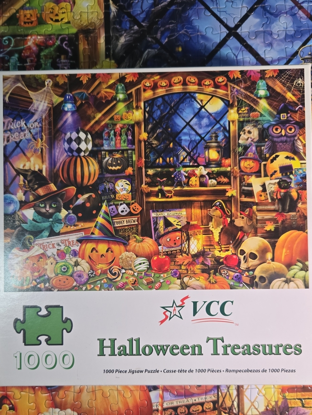 Halloween Treasures By Gina Jane Puzzle – 1000 Pieces